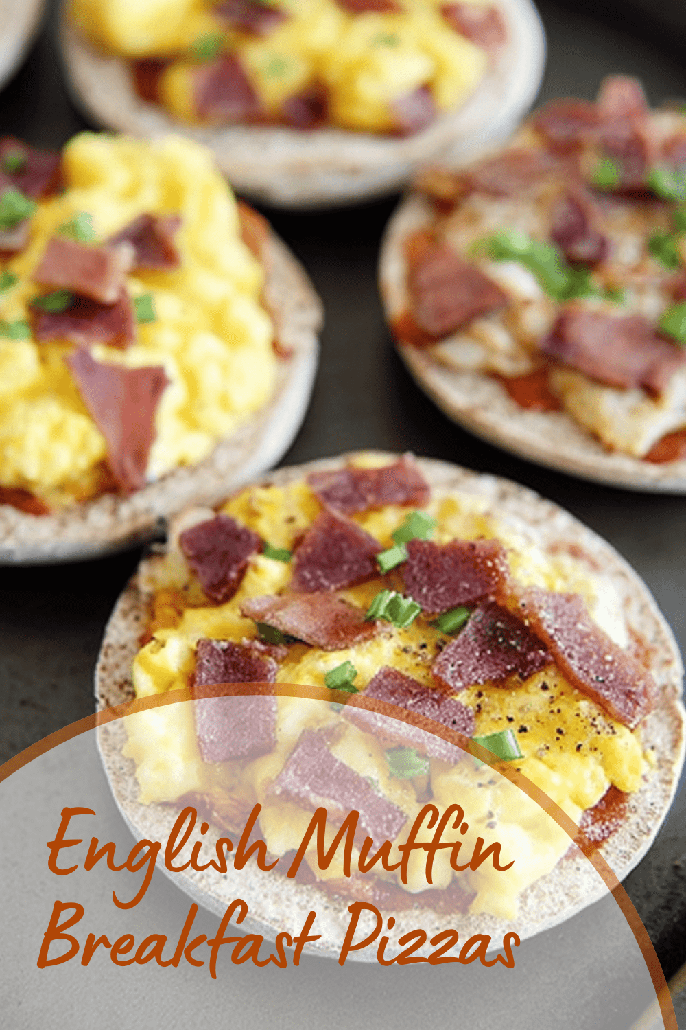 English Muffin Breakfast Pizzas