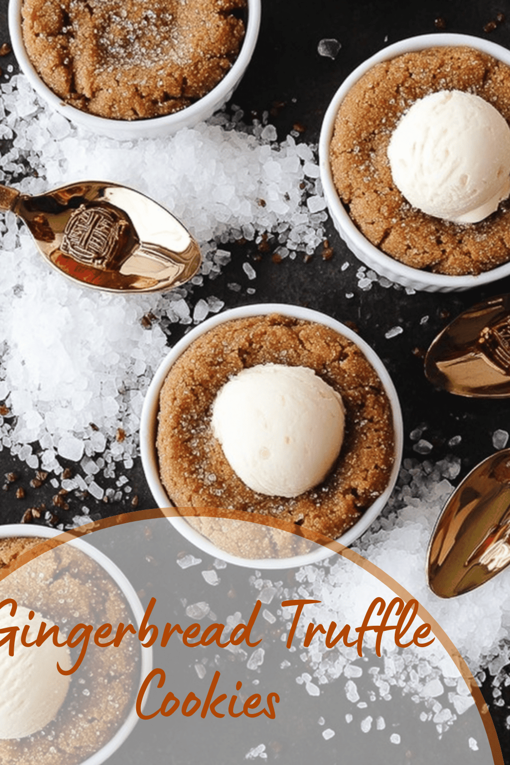Gingerbread Truffle Cookies