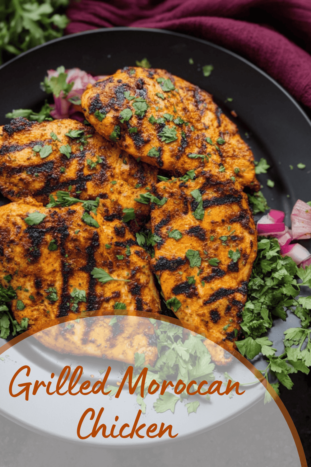 Grilled Moroccan Chicken