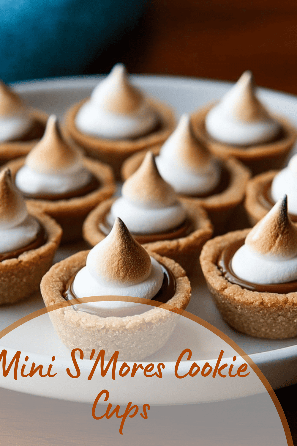 Mini S'Mores Cookie Cups