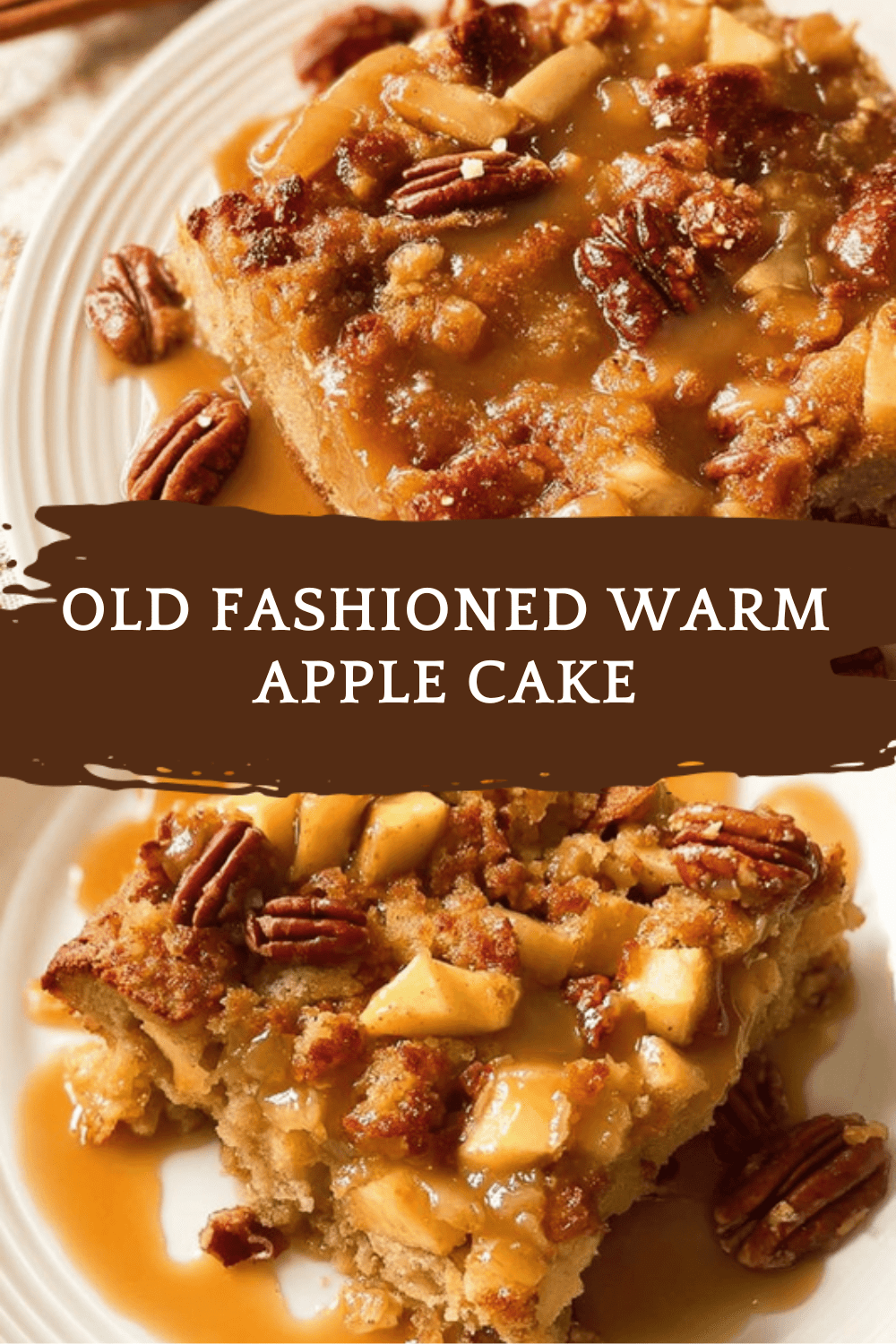 Old Fashioned Warm Apple Cake