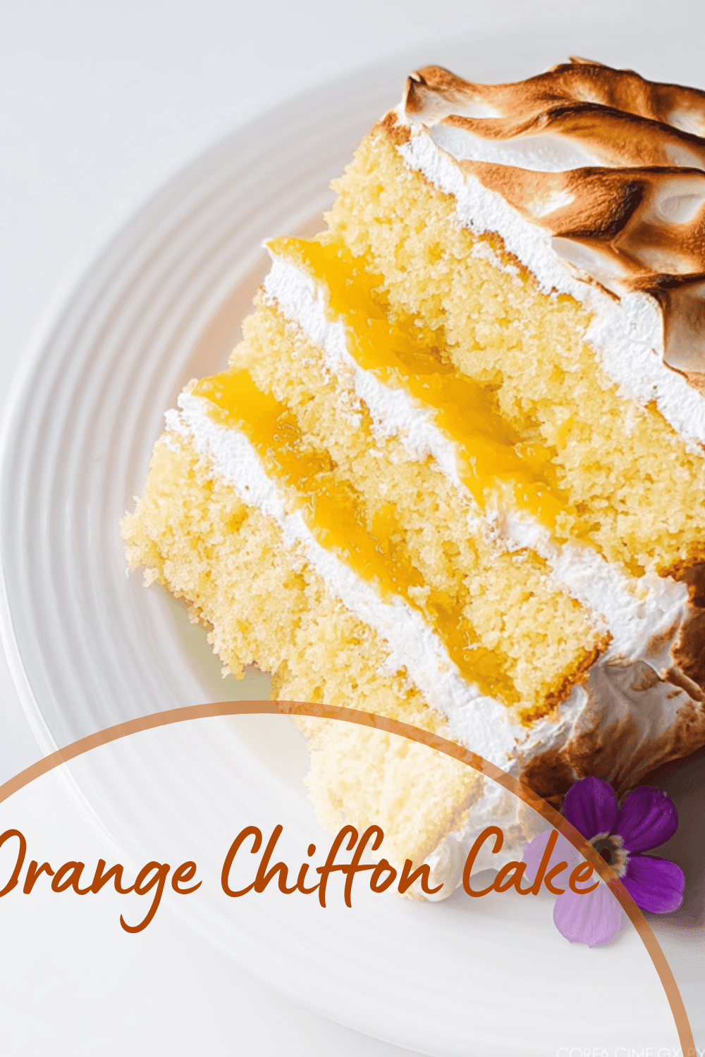 Orange Chiffon Cake