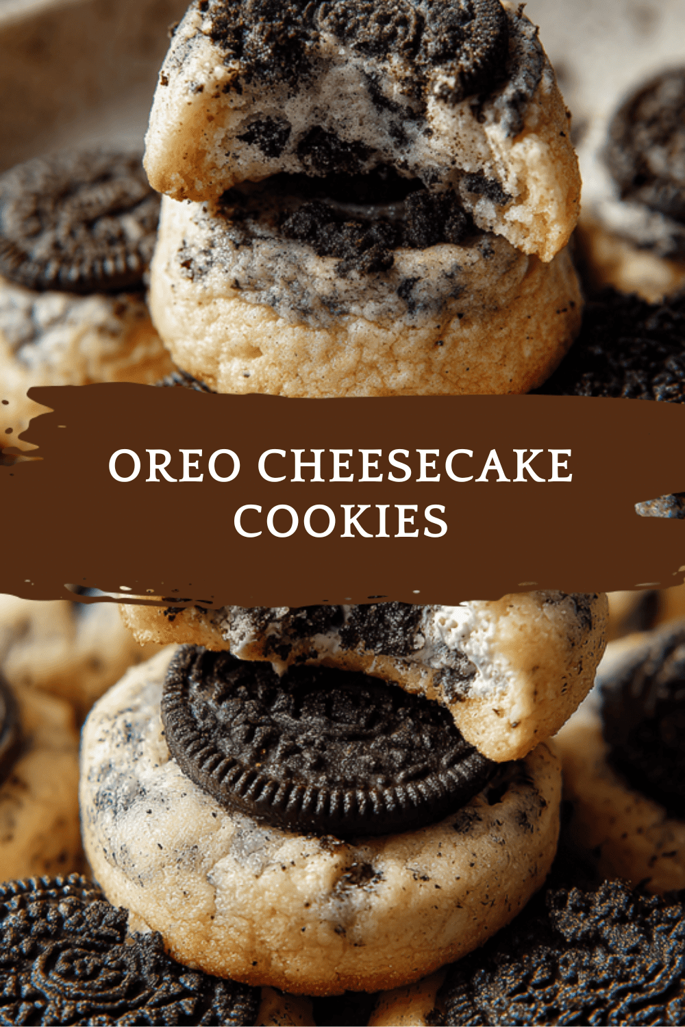 Oreo Cheesecake Cookies