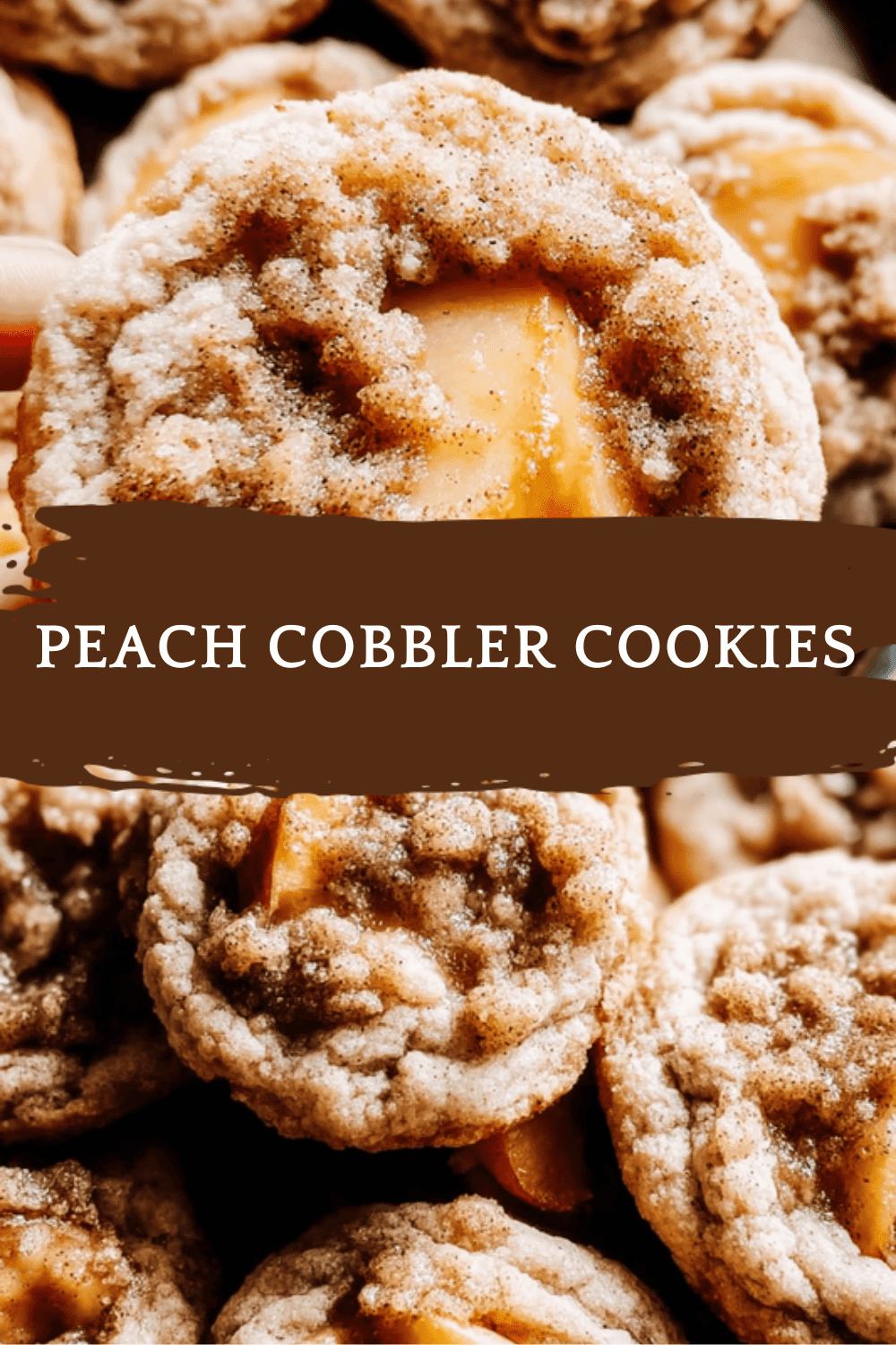 Peach Cobbler Cookies