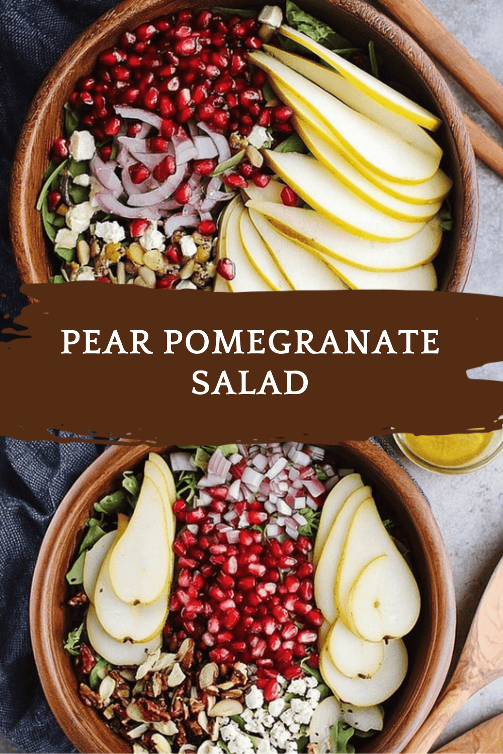 Pear Pomegranate Salad