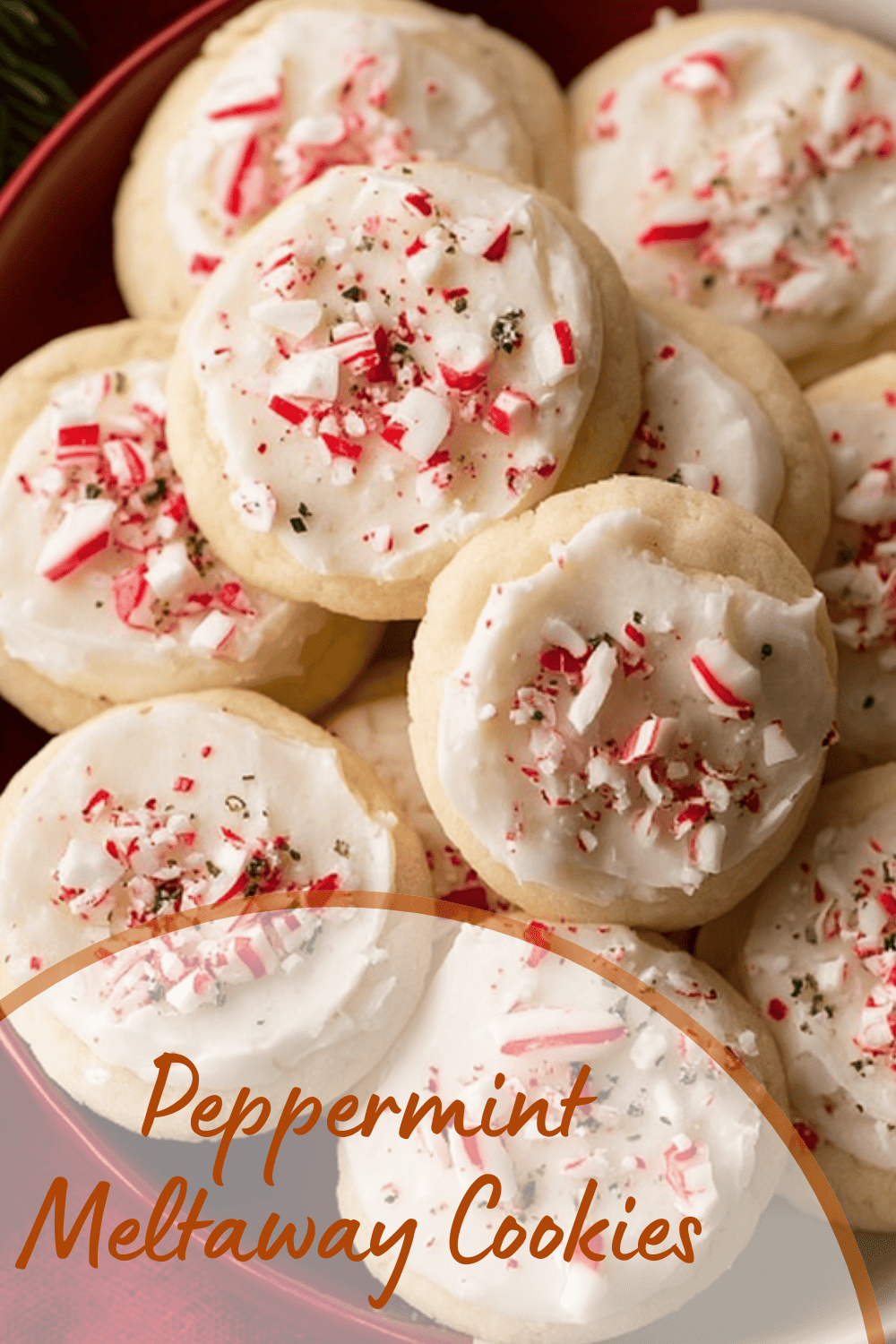 Peppermint Meltaway Cookies