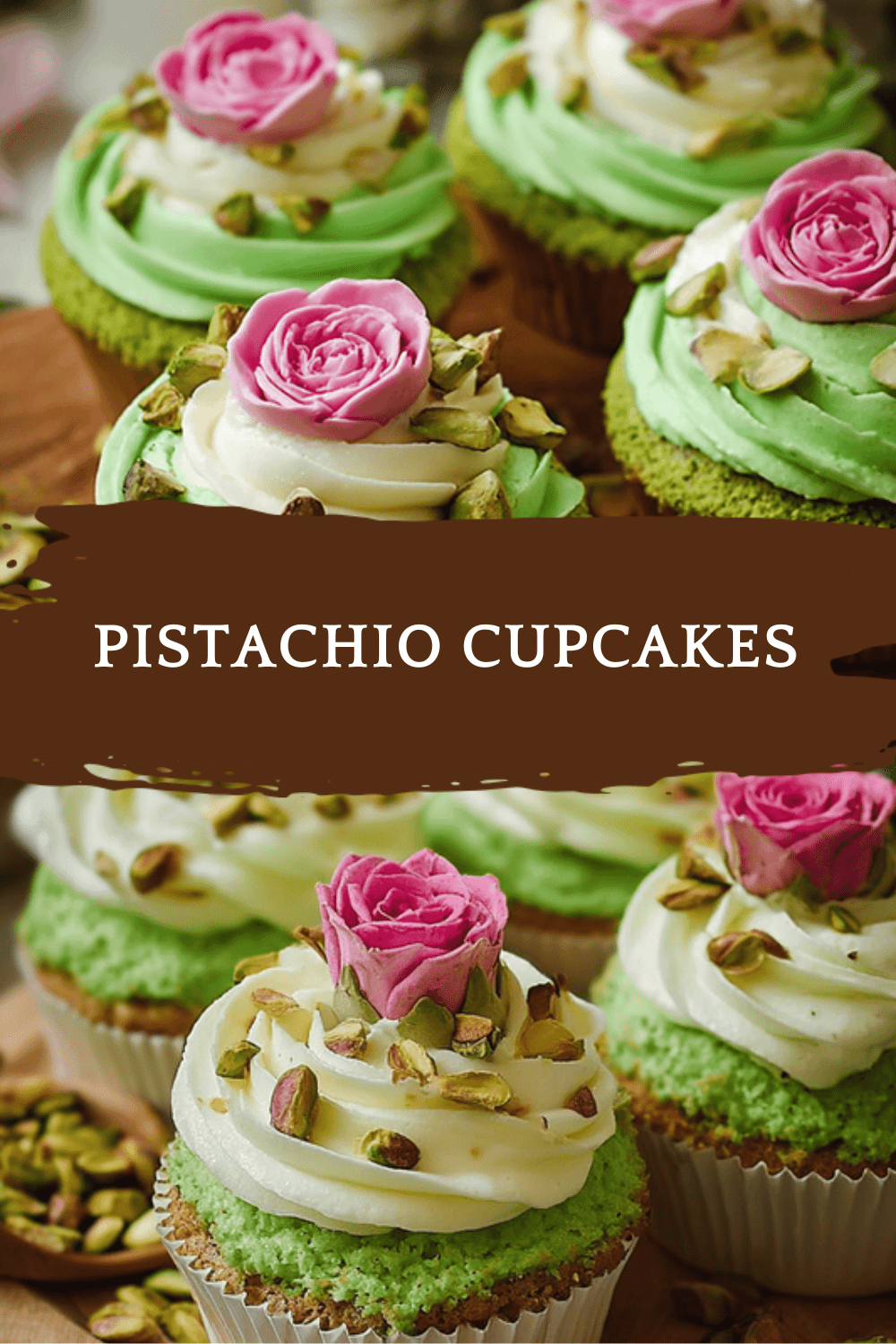 Pistachio Cupcakes