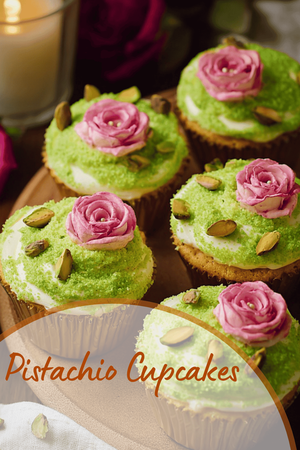 Pistachio Cupcakes