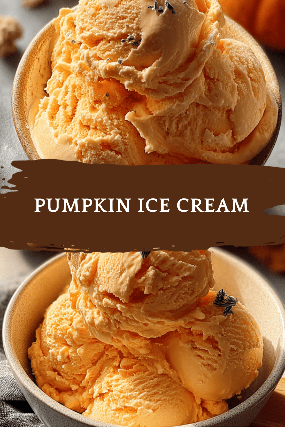 Pumpkin Ice Cream