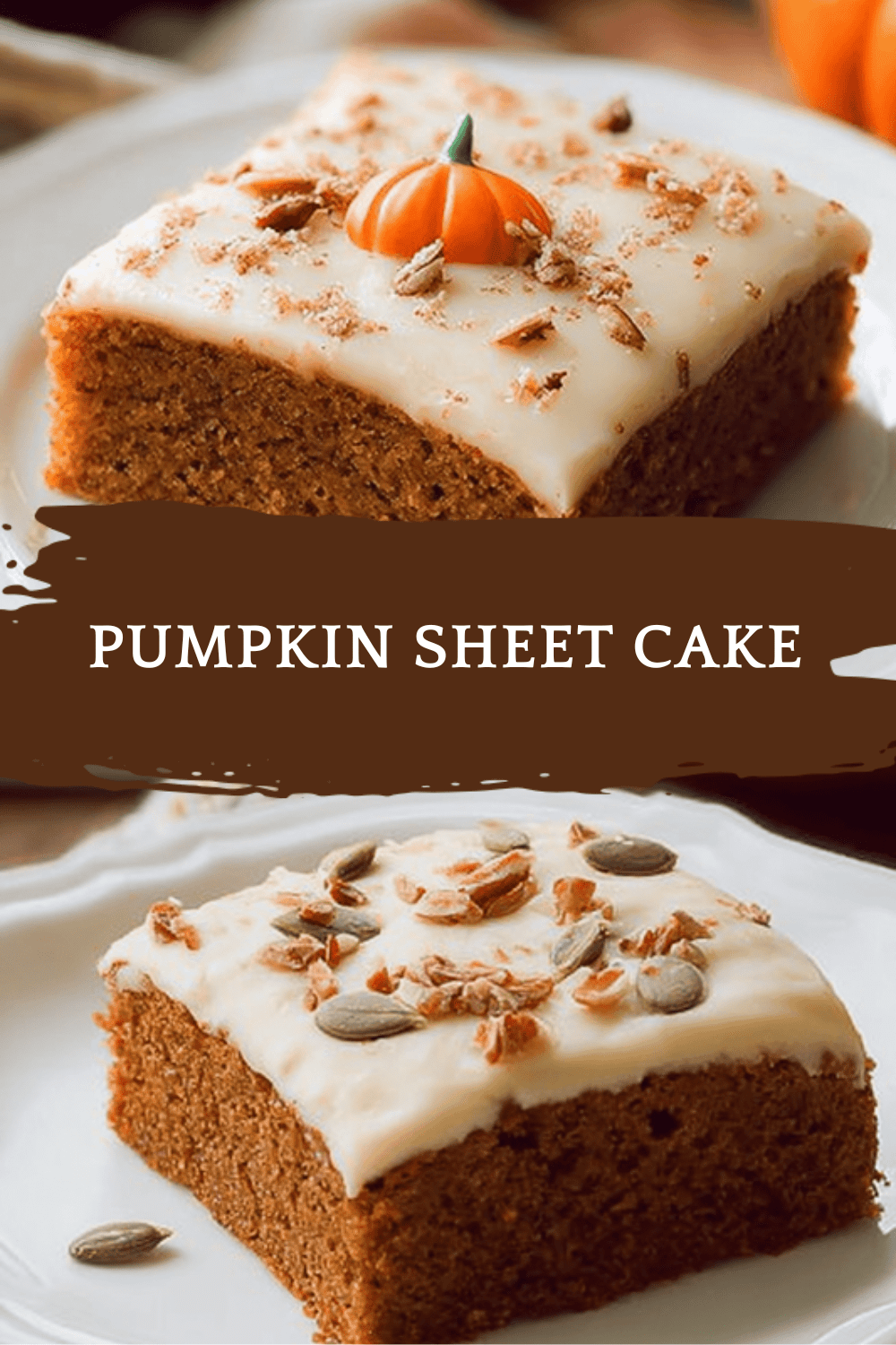 Pumpkin Sheet Cake