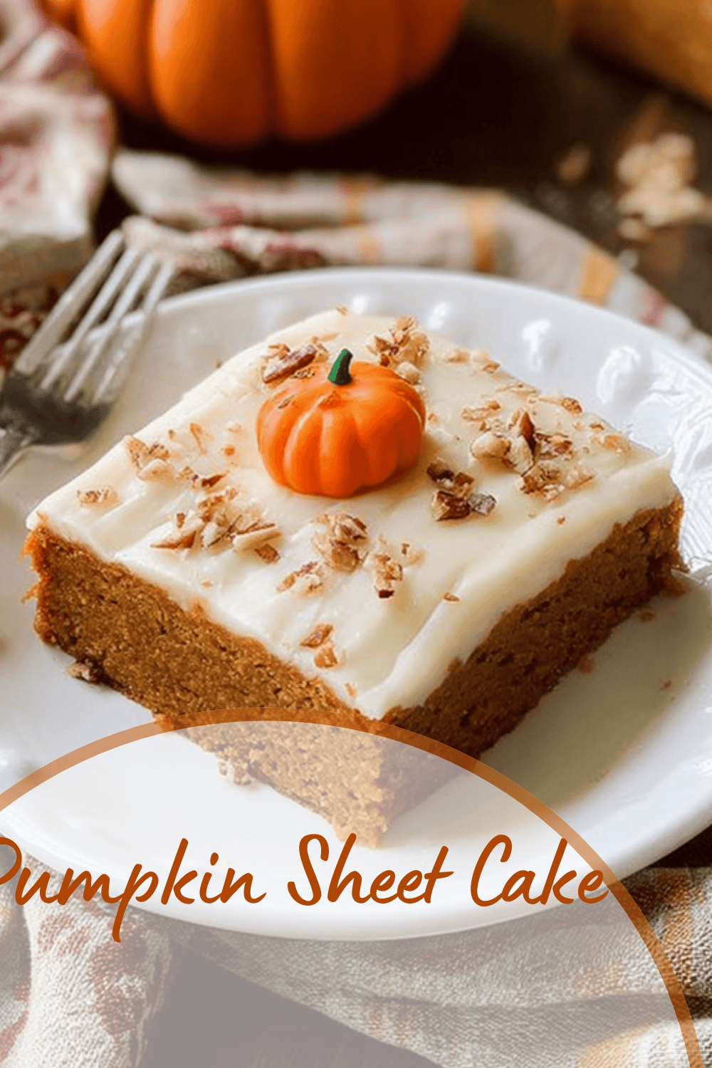 Pumpkin Sheet Cake