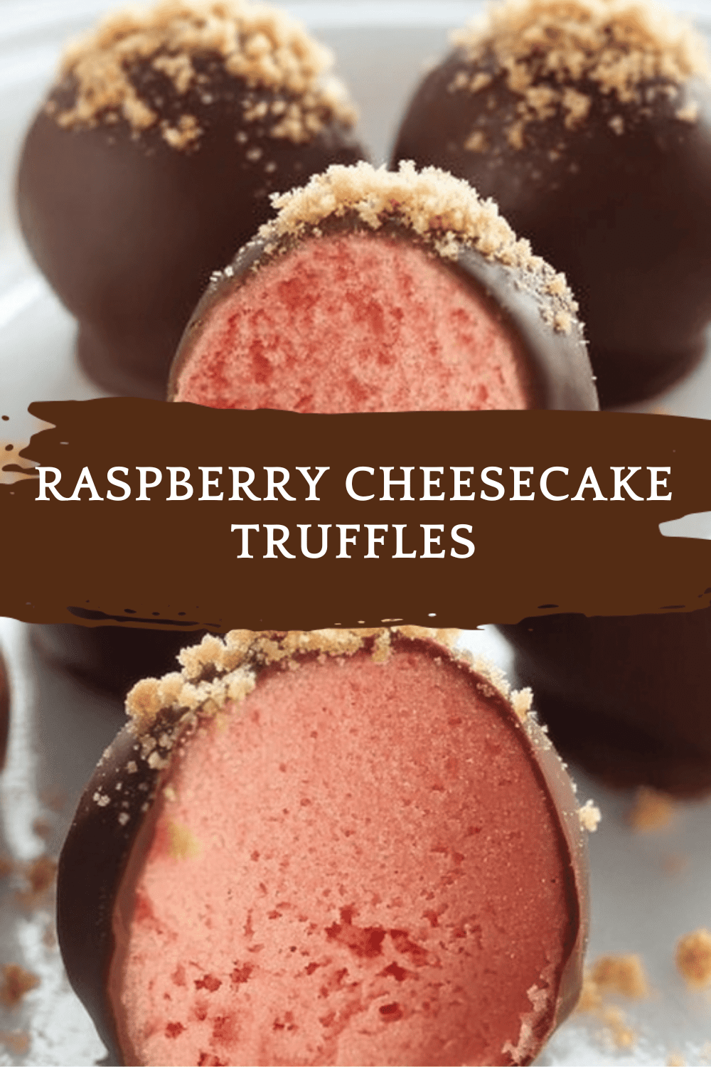 Raspberry Cheesecake Truffles
