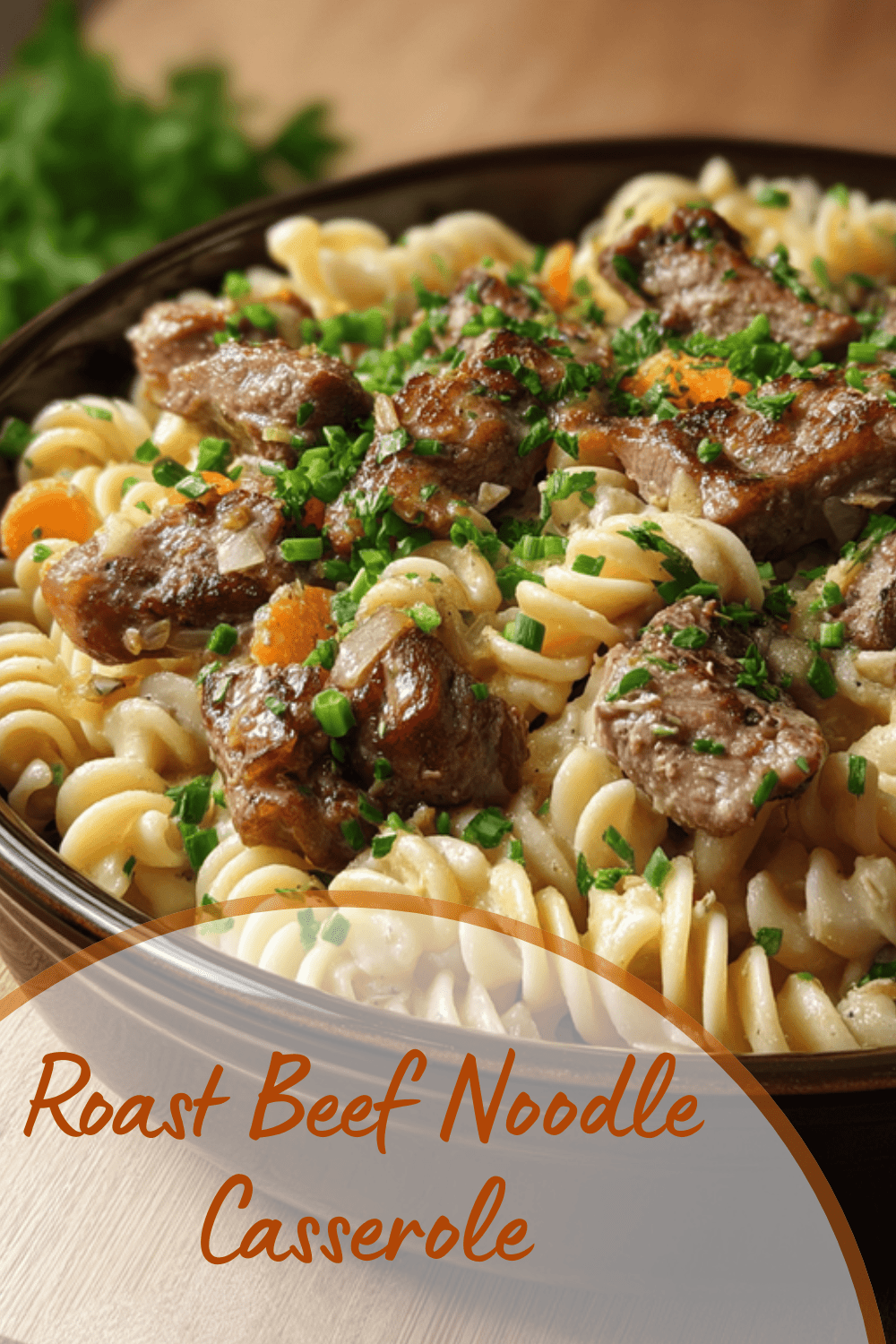 Roast Beef Noodle Casserole