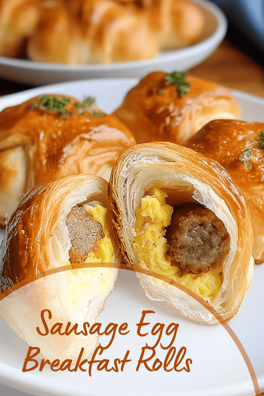 Sausage Egg Breakfast Rolls