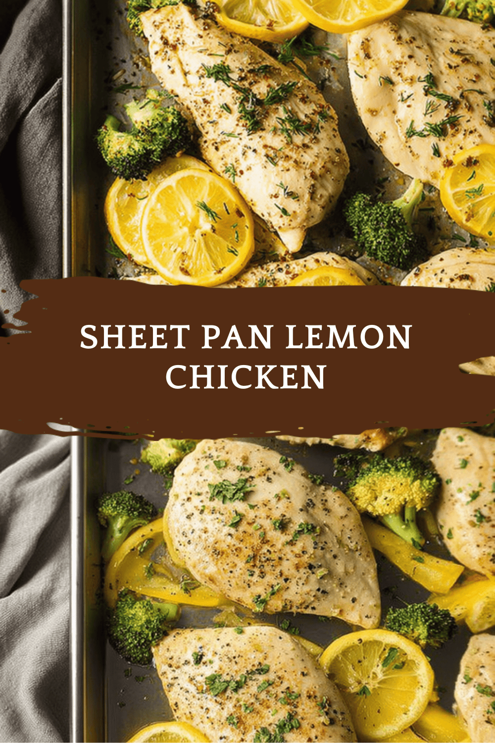 Sheet Pan Lemon Chicken