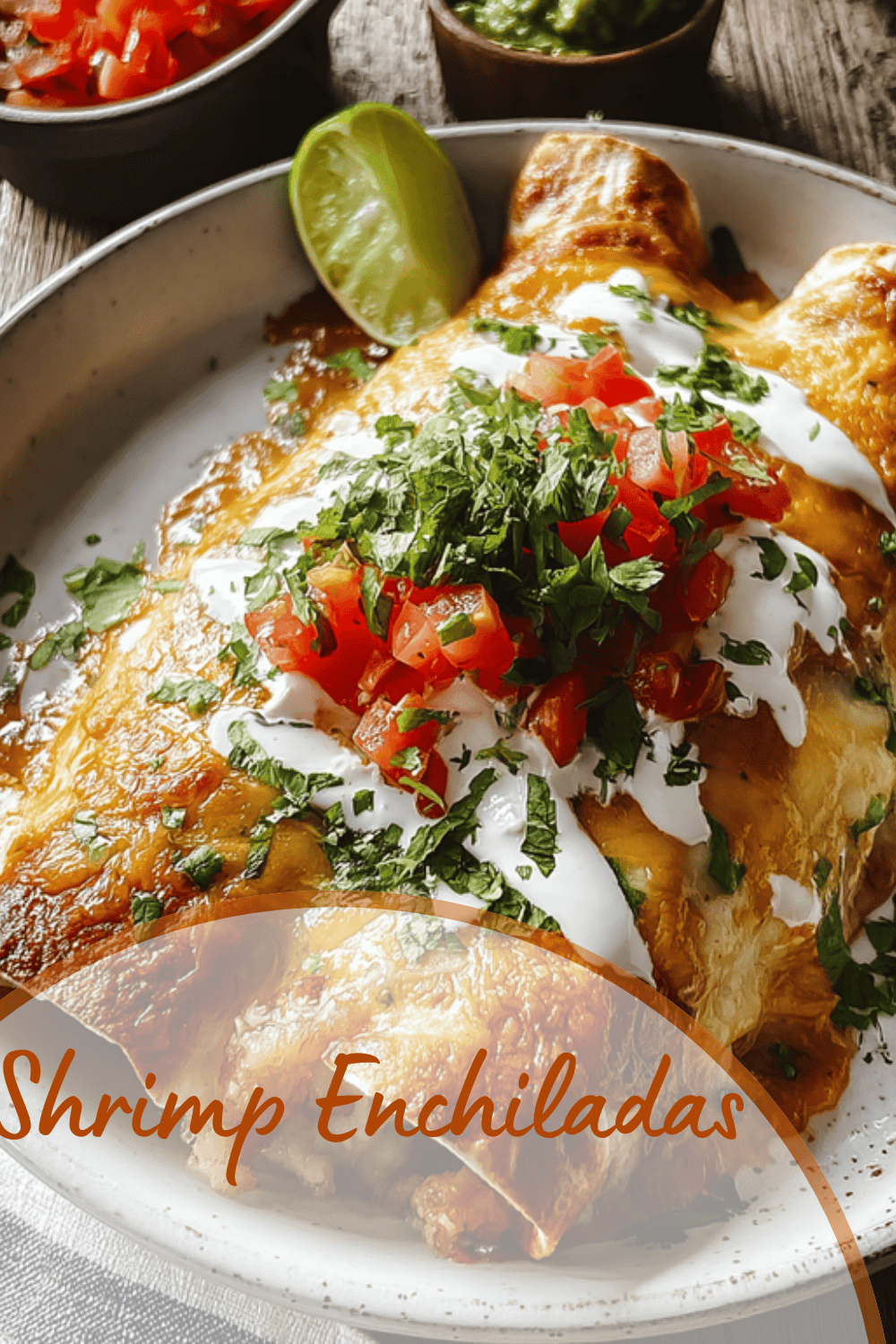 Shrimp Enchiladas