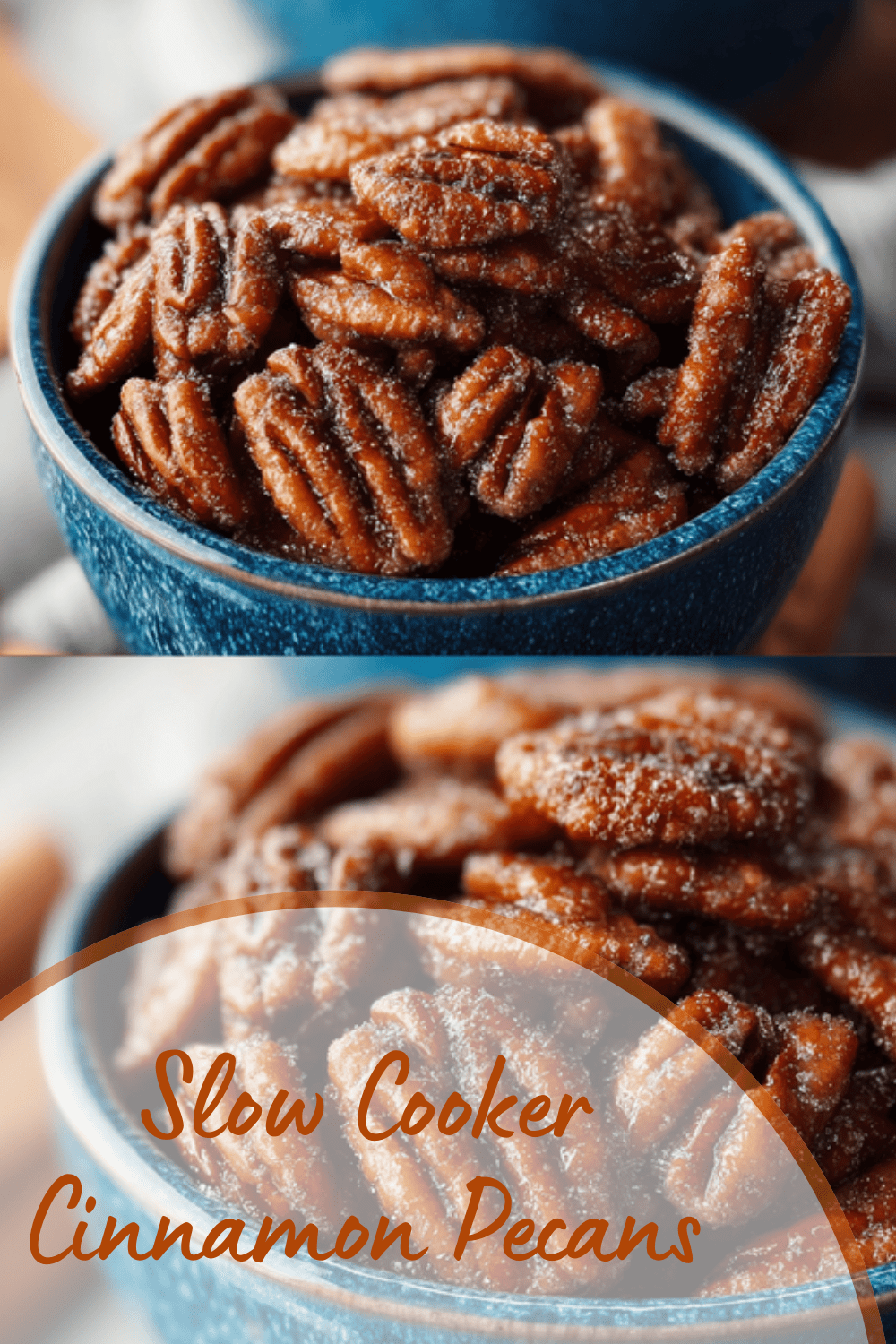 Slow Cooker Cinnamon Pecans