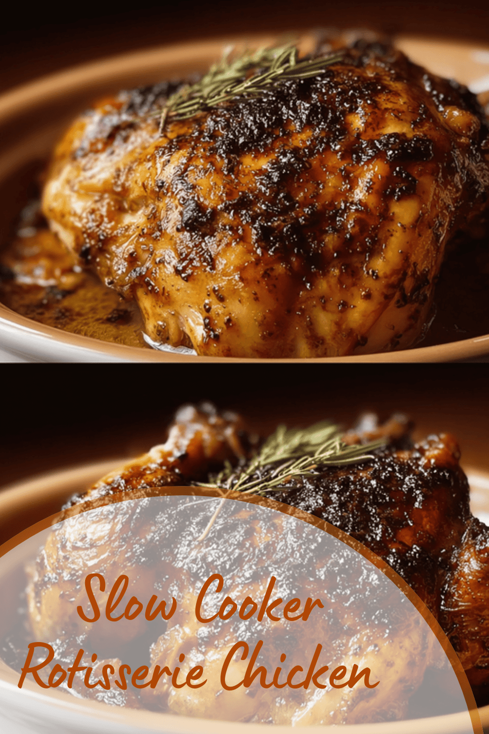 Slow Cooker Rotisserie Chicken