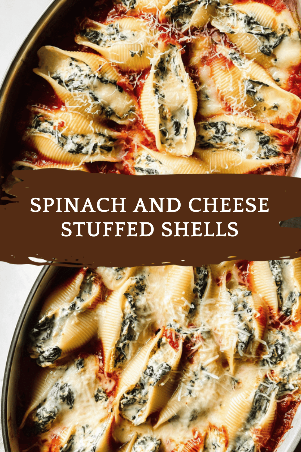 Spinach And Cheese Stuffed Shells