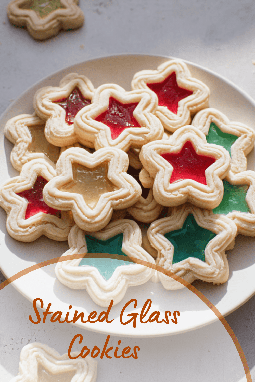 Stained Glass Cookies