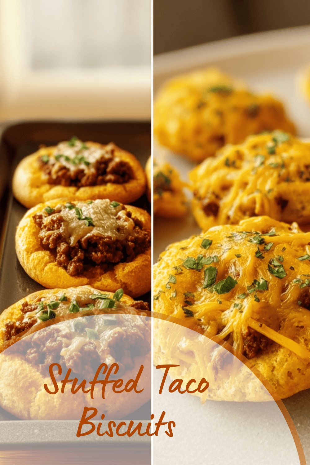 Stuffed Taco Biscuits