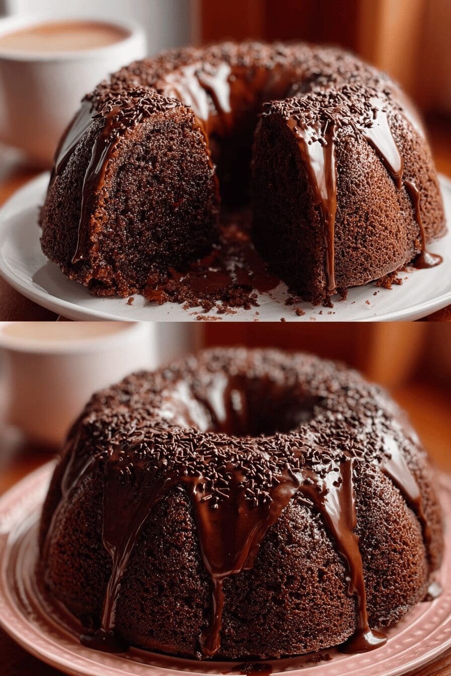 Triple Chocolate Bundt Cake Recipe With Rich Decadent Flavor