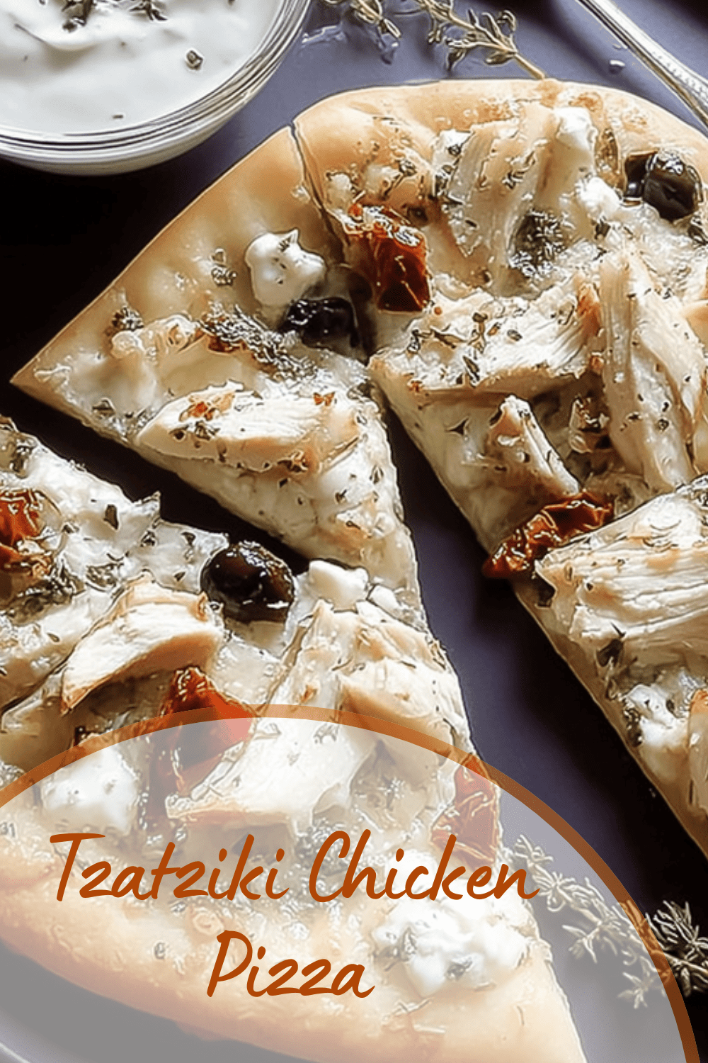 Tzatziki Chicken Pizza