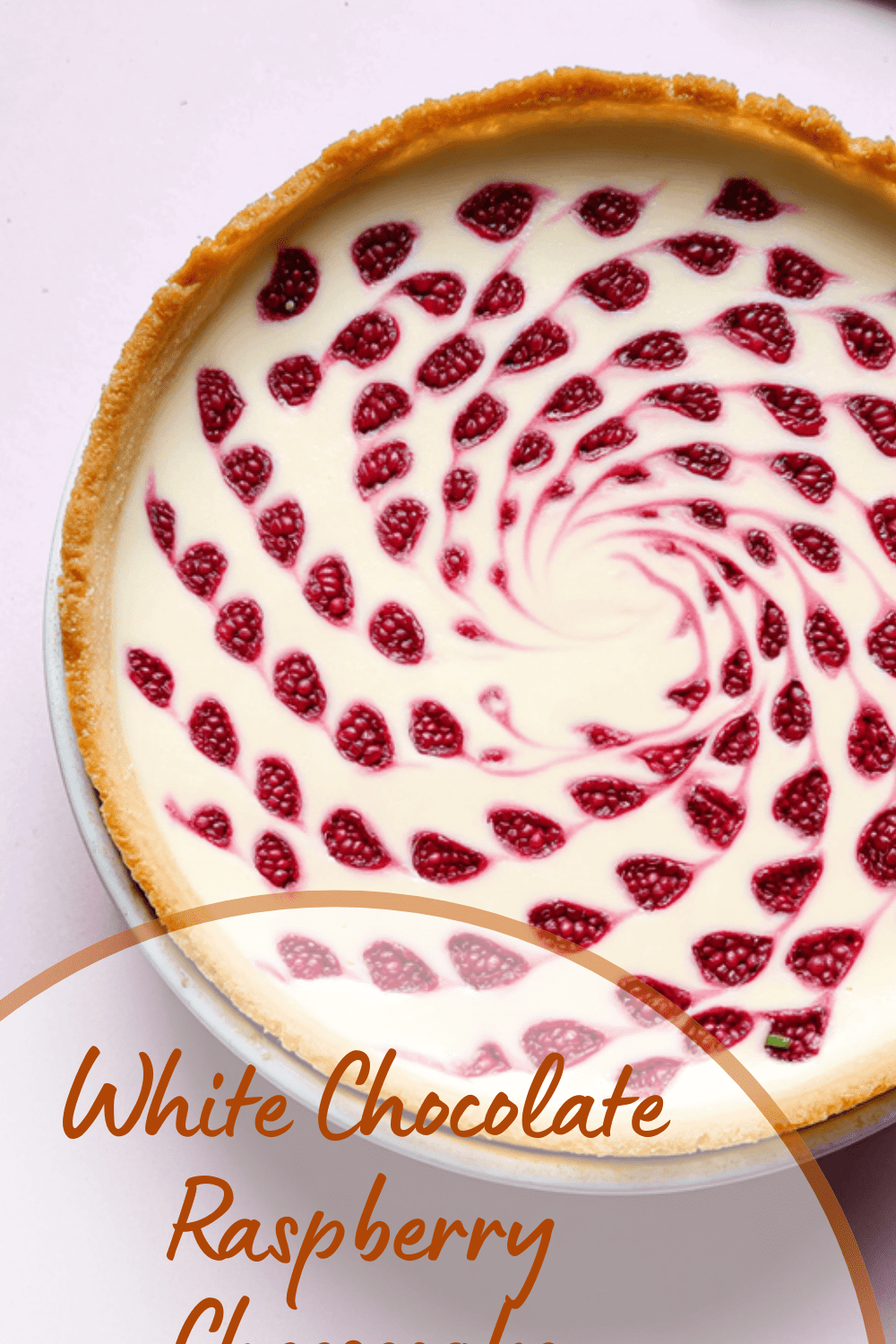 White Chocolate Raspberry Cheesecake