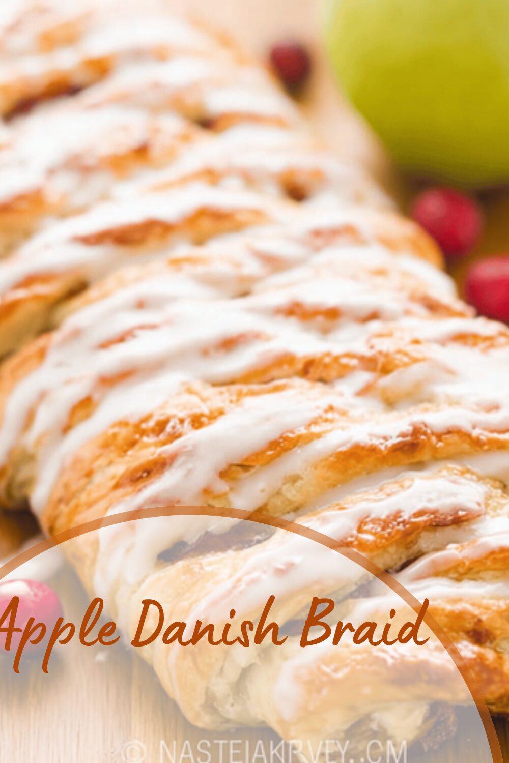 Apple Danish Braid