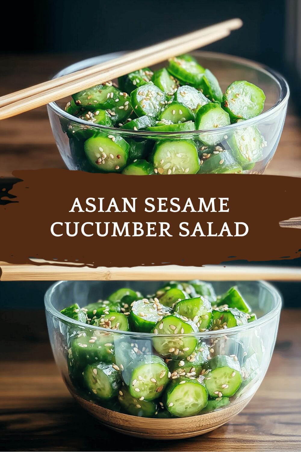 Asian Sesame Cucumber Salad