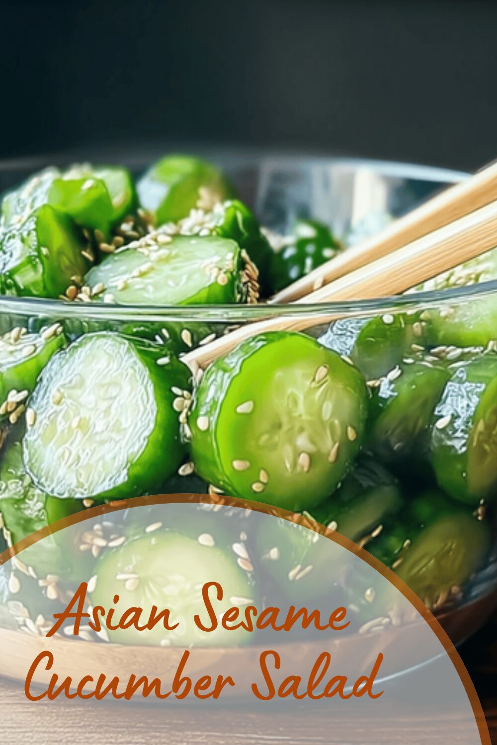 Asian Sesame Cucumber Salad