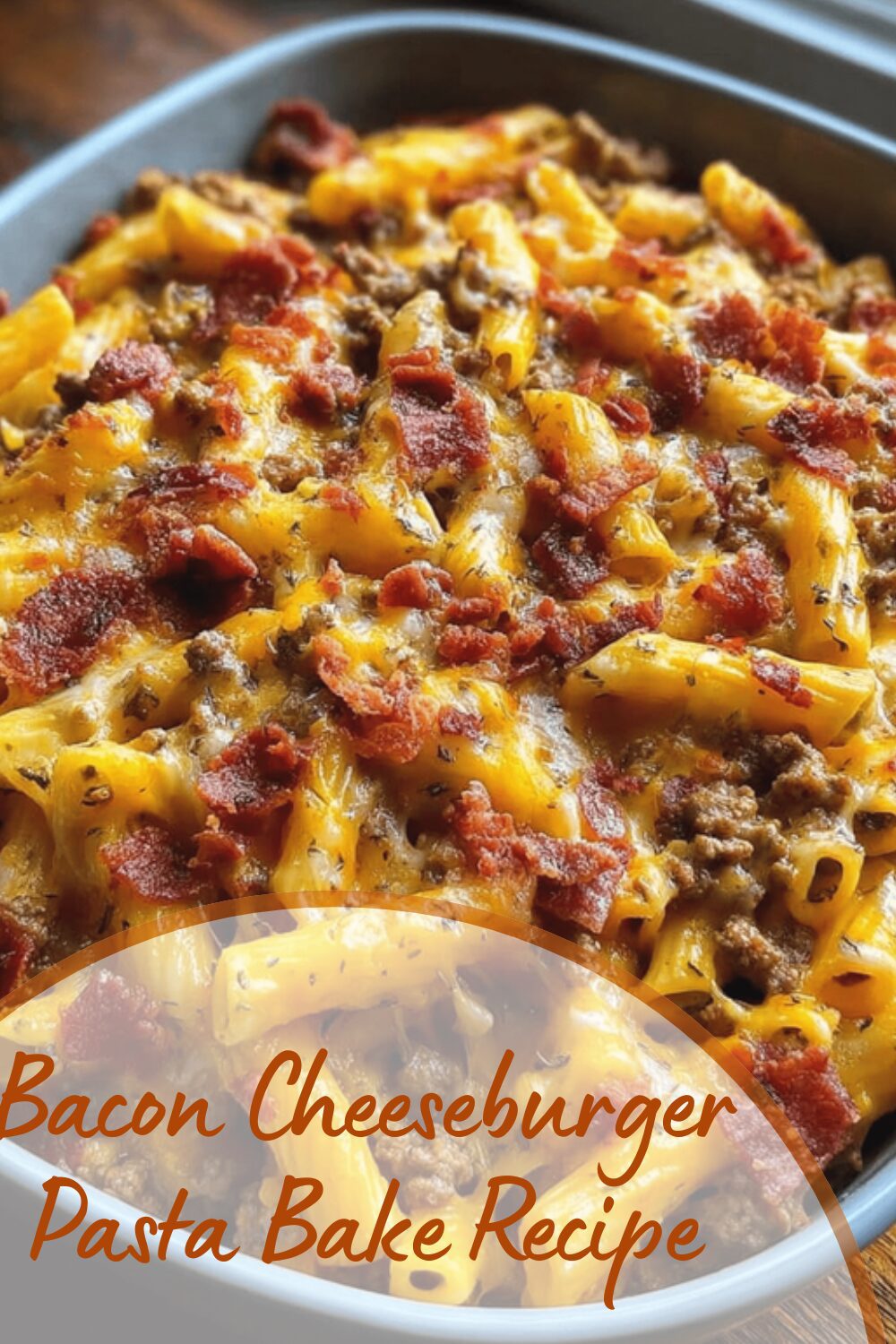 Bacon Cheeseburger Pasta Bake Recipe