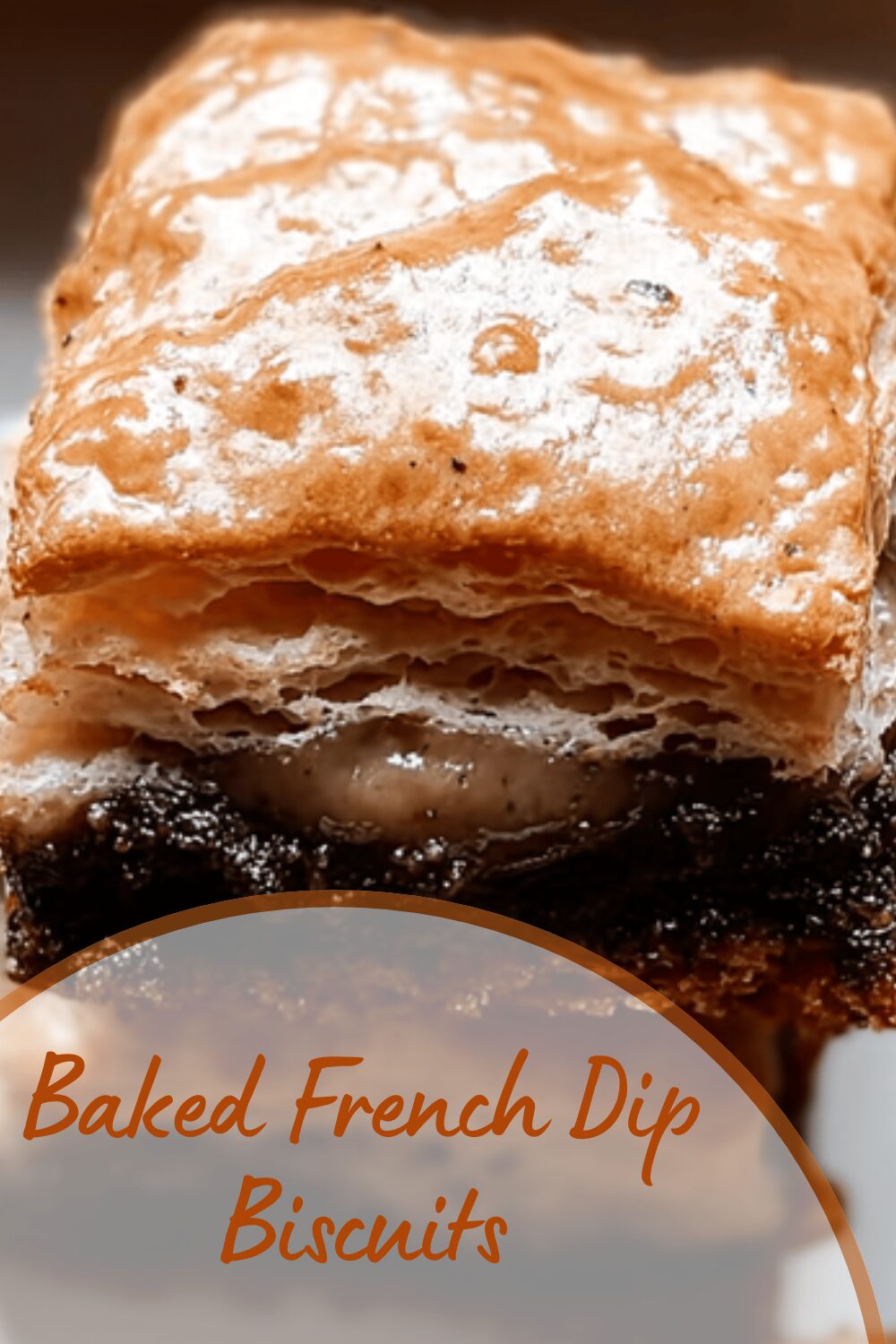 Baked French Dip Biscuits