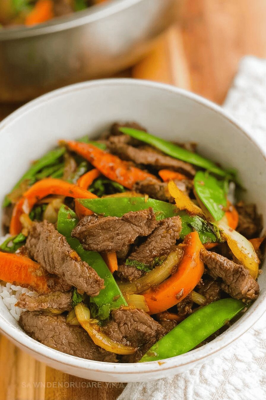 Beef And Vegetable Stir Fry
