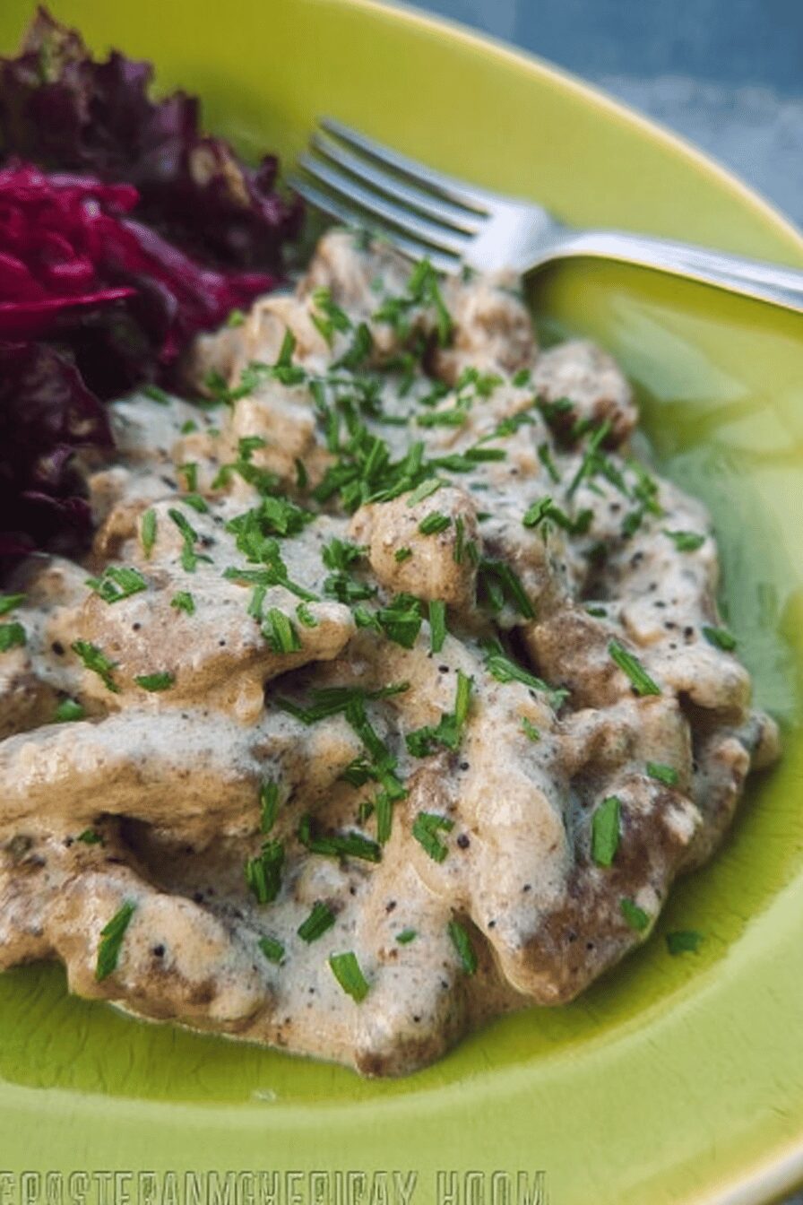 Beef Stroganoff