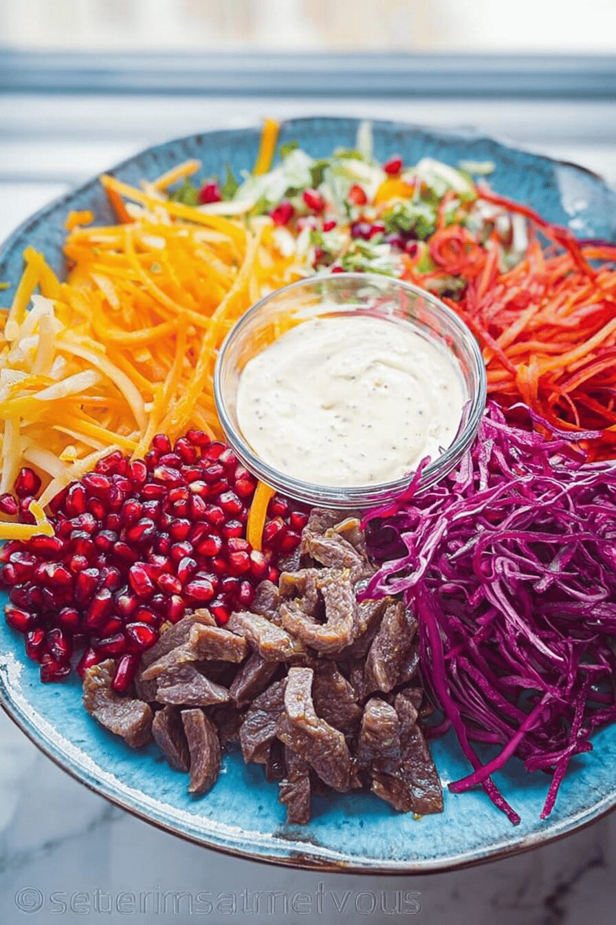 Beet Pomegranate Salad