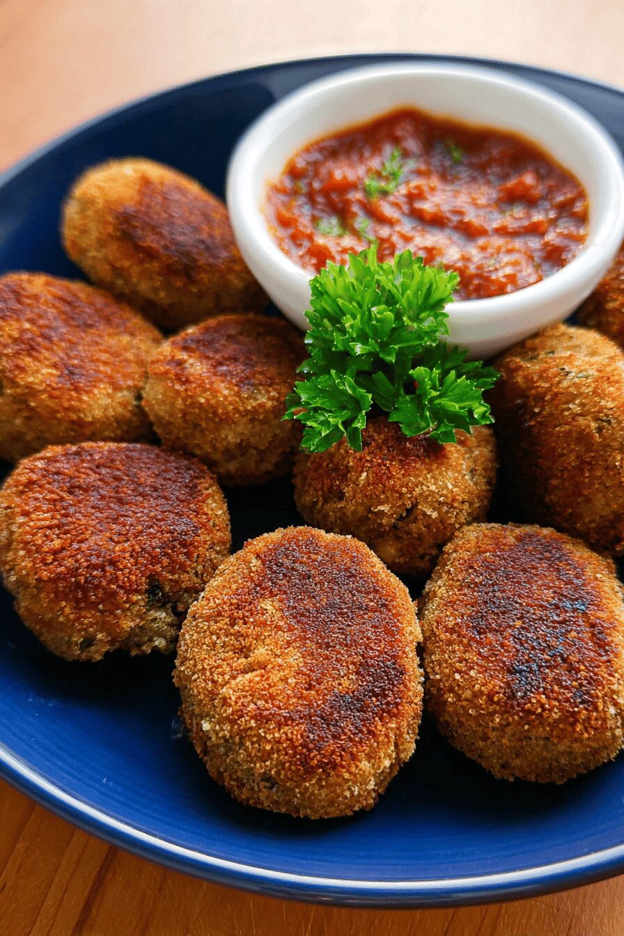 Buckwheat And Mushroom Croquettes