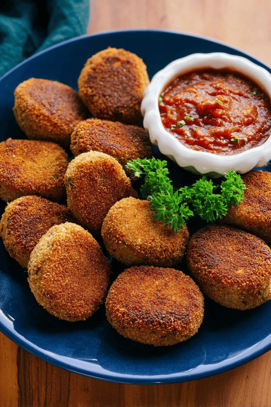 Buckwheat And Mushroom Croquettes