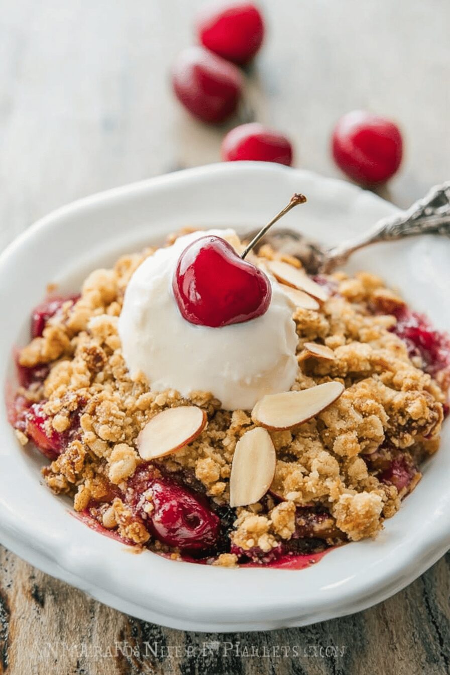 Cherry Crumble Recipe