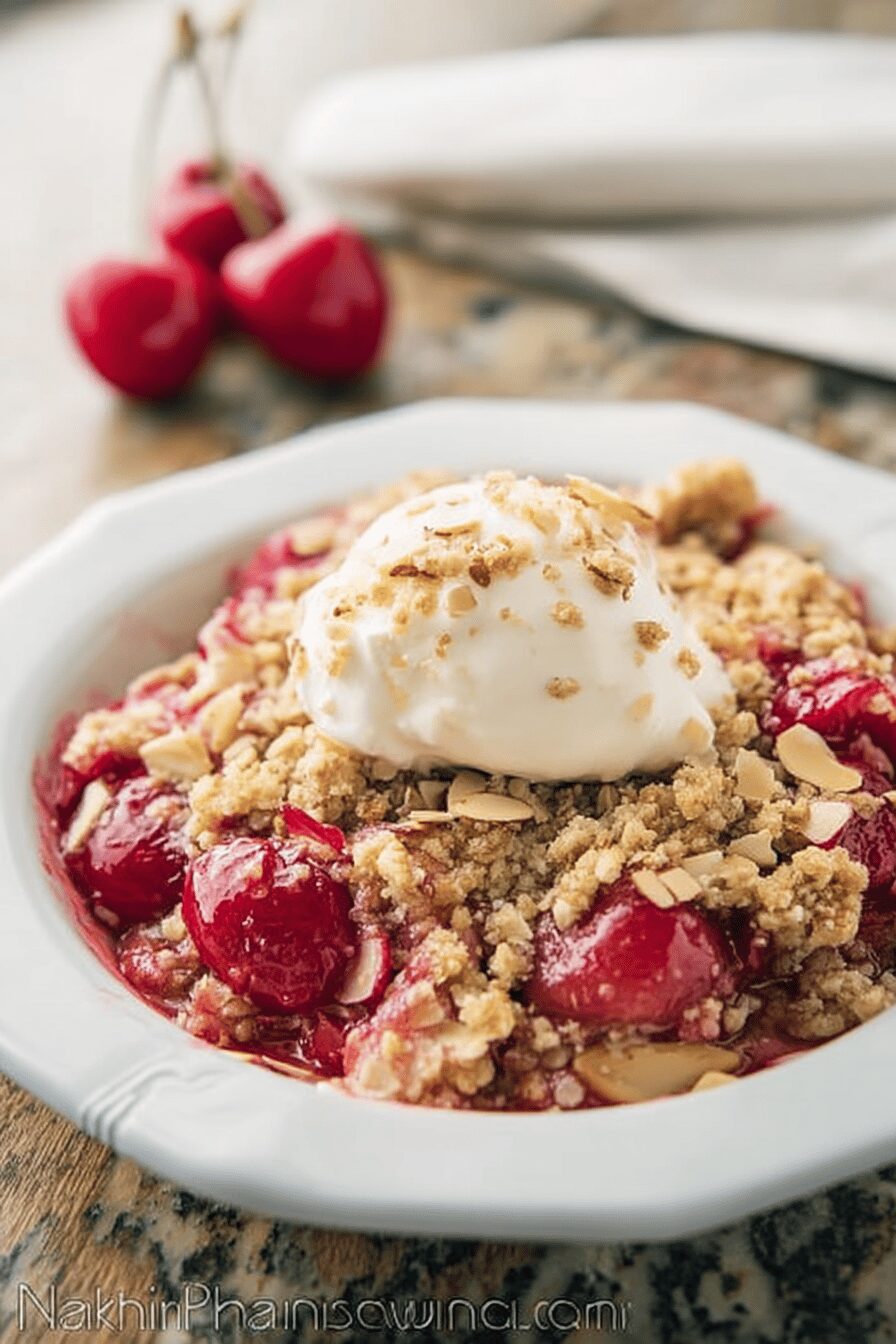 Cherry Crumble Recipe