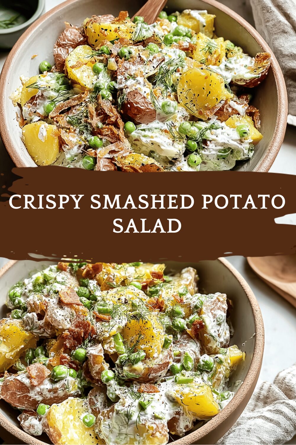 Crispy Smashed Potato Salad