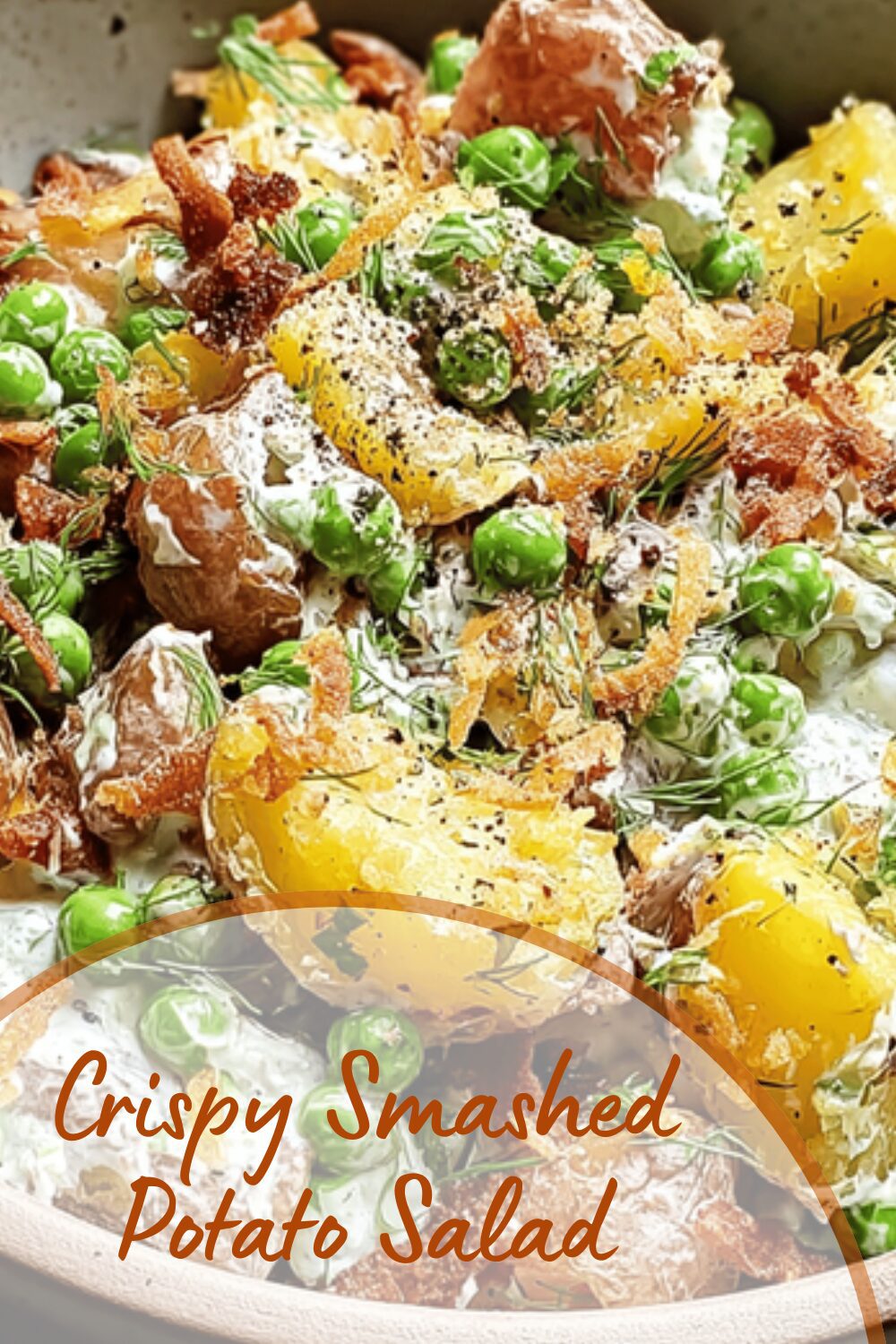 Crispy Smashed Potato Salad