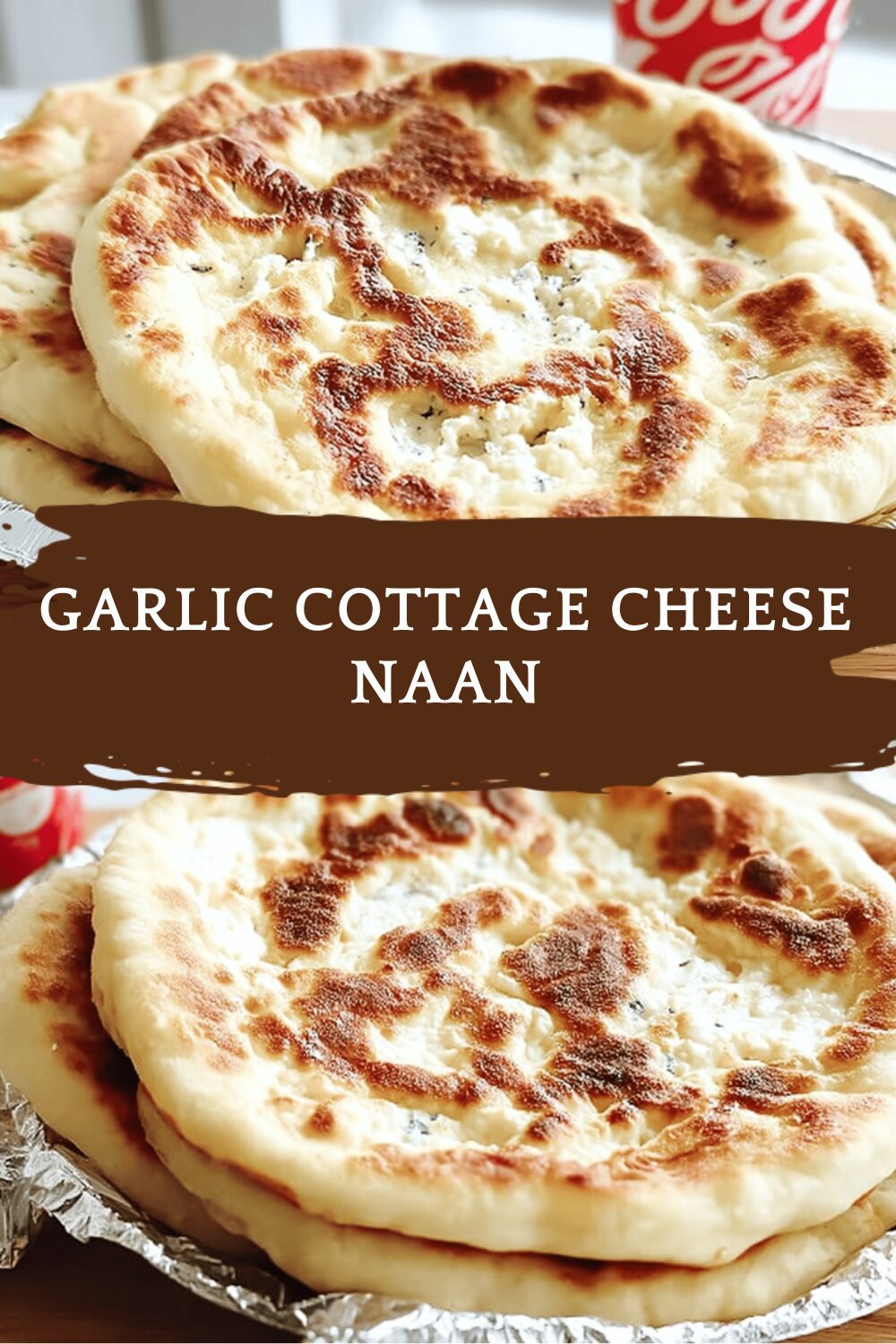 Garlic Cottage Cheese Naan