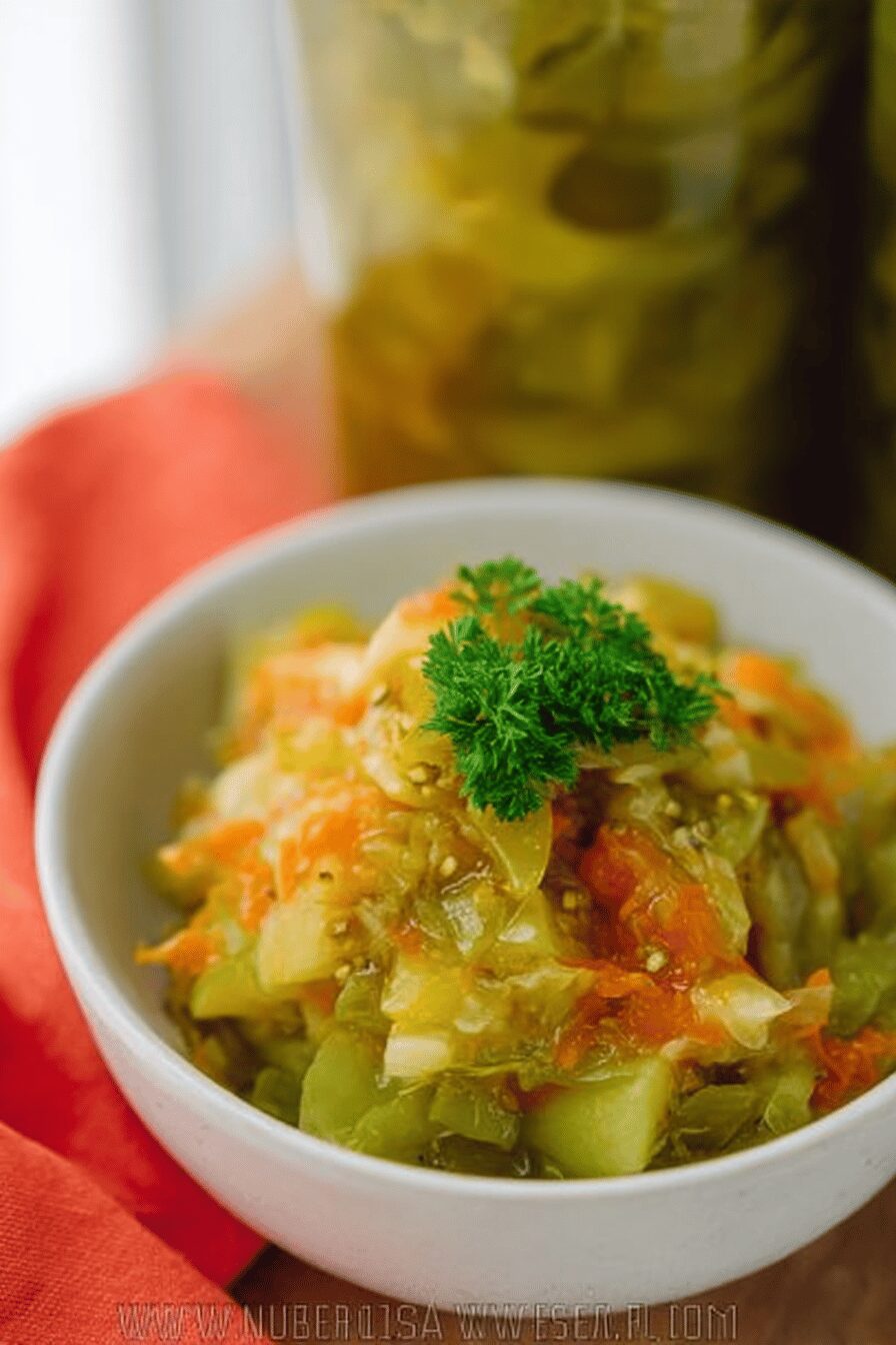 Green Tomato Salad