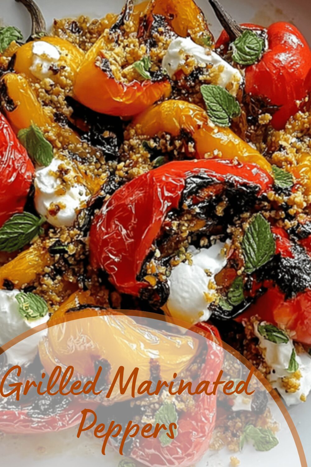 Grilled Marinated Peppers