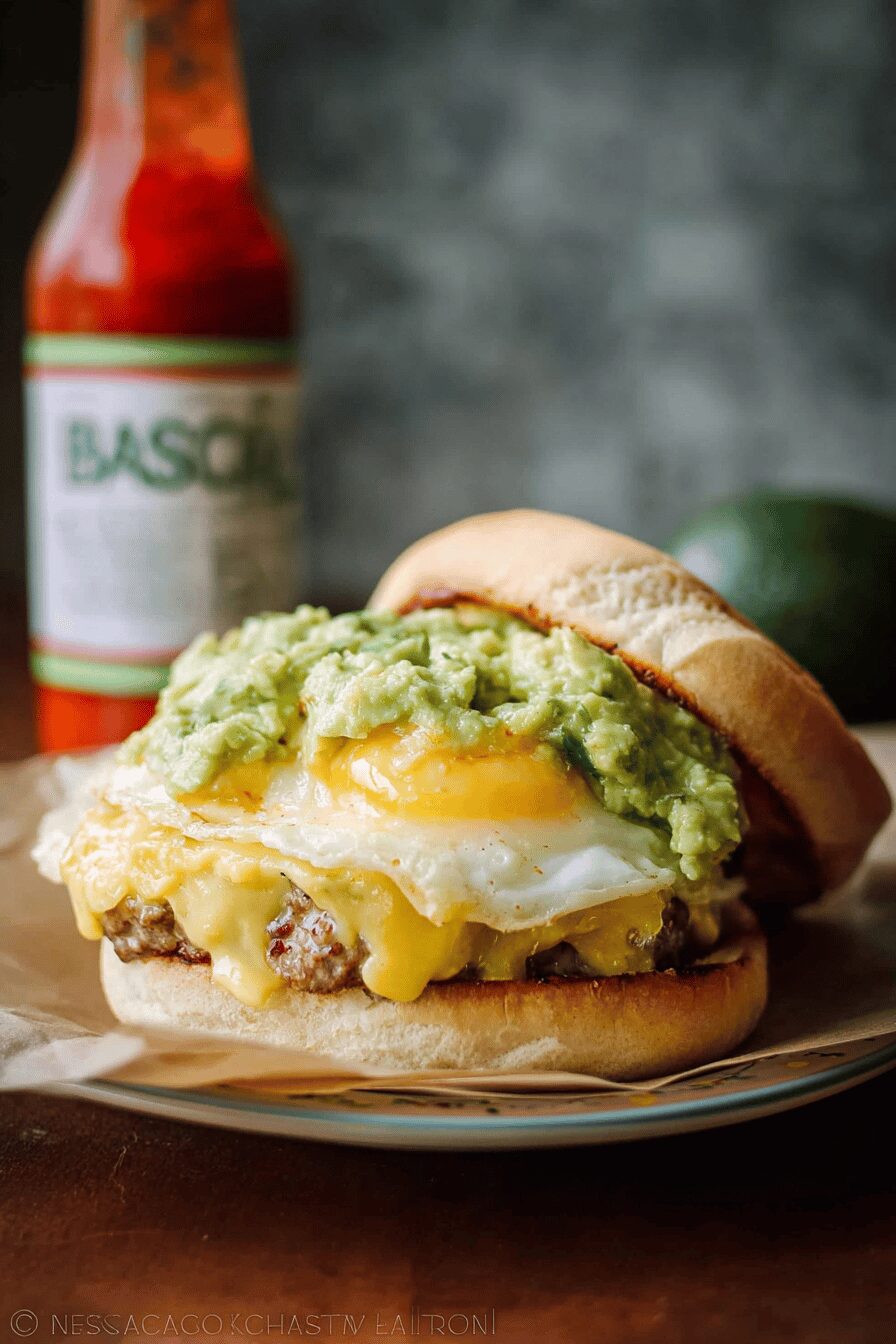 Guacamole Brunch Sandwich