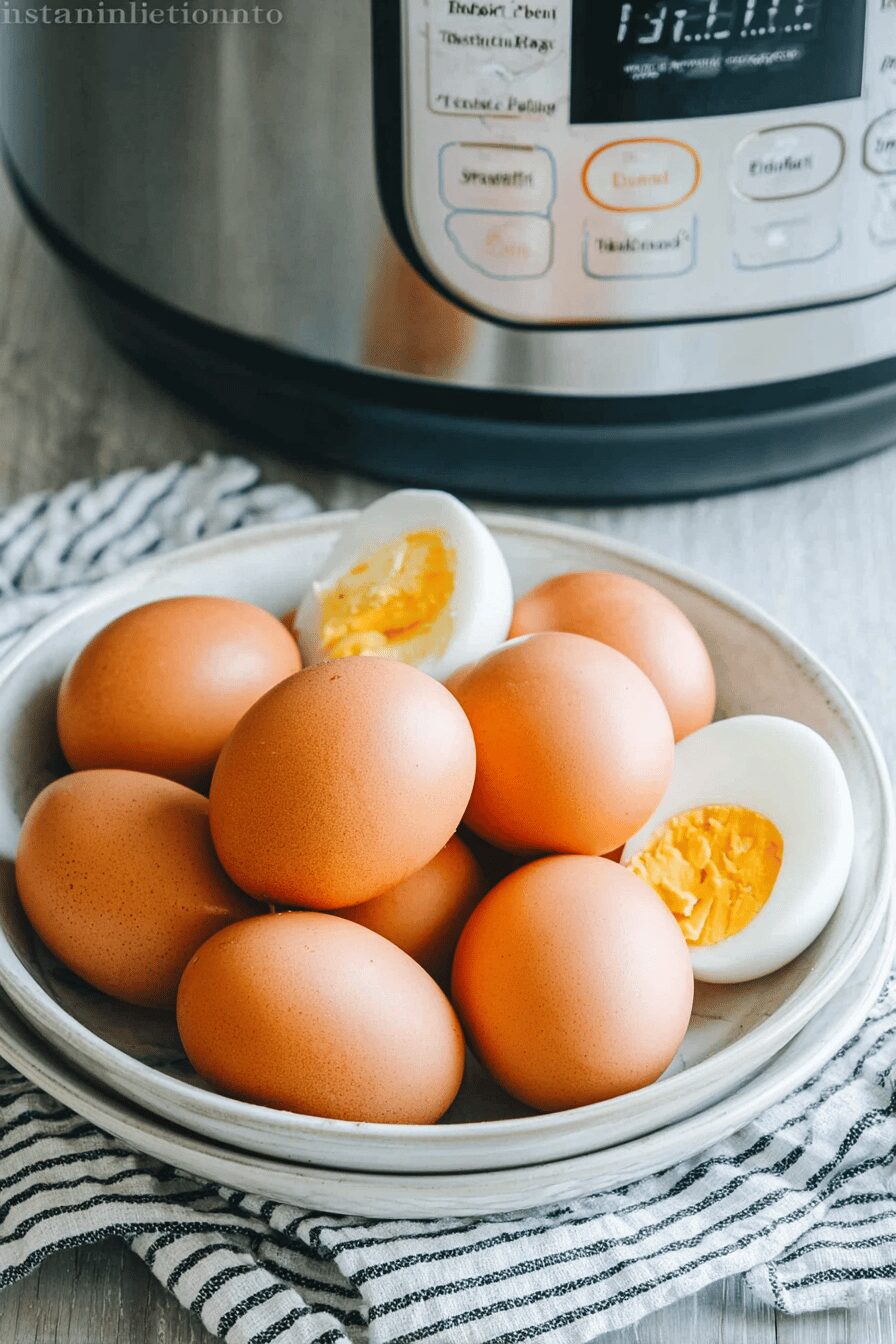 Instant Pot Hard Boiled Eggs