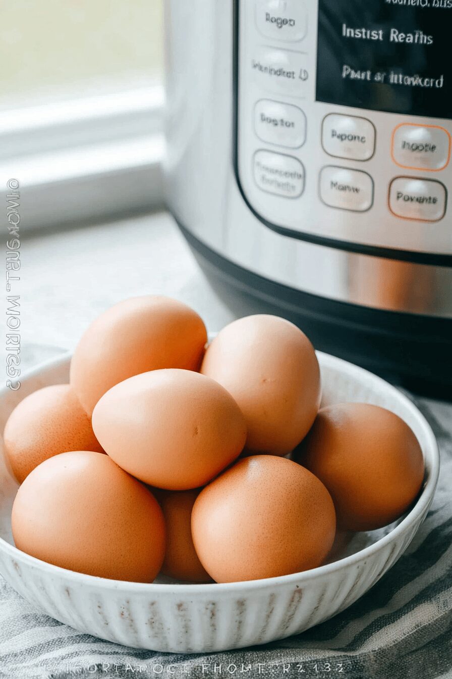 Instant Pot Hard Boiled Eggs