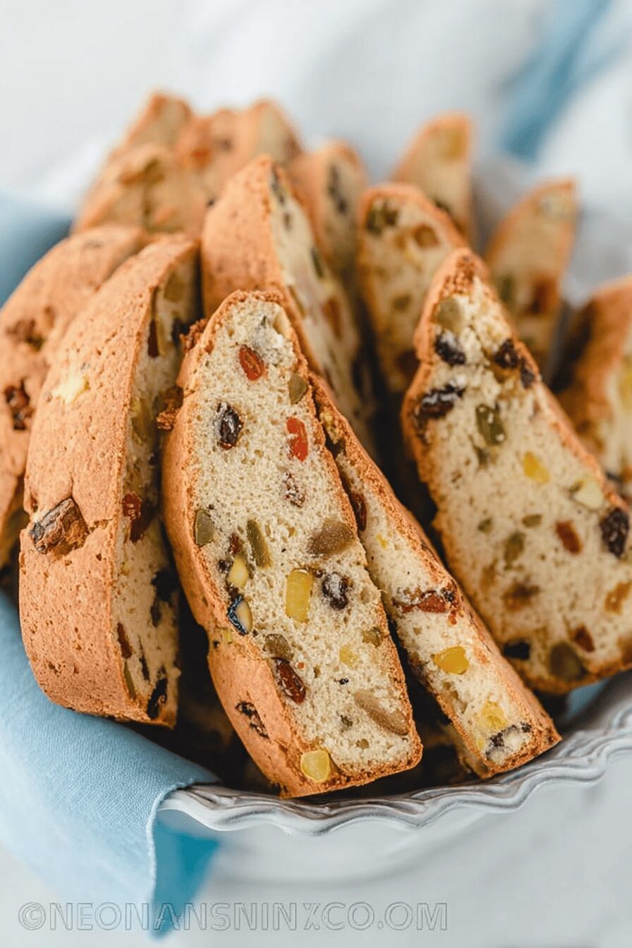 Jeweled Biscotti Recipe