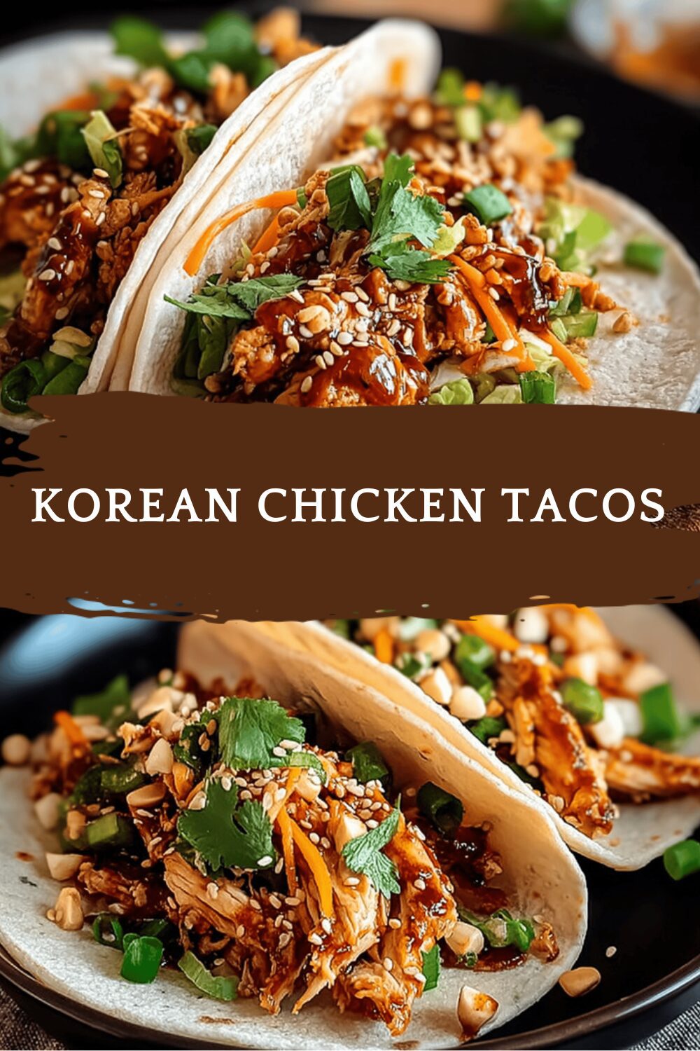 Korean Chicken Tacos